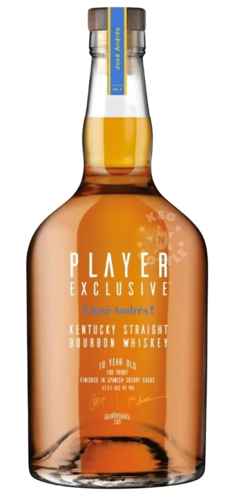 Jose Andres | Gentleman’s Cut Player Exclusive Kentucky 10 Year Old Straight Bourbon Whiskey at CaskCartel.com