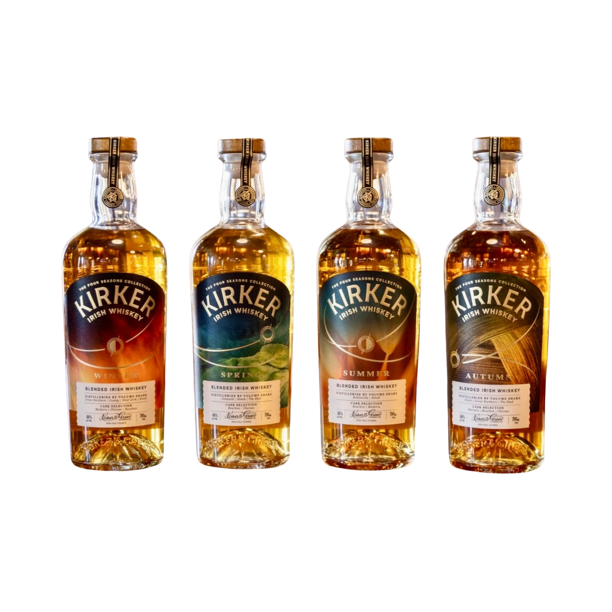 Kirker | Four Seasons Irish Whiskey Collection | (4)*700ML at CaskCartel.com