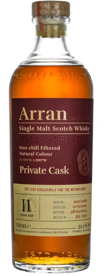 BUY] Arran 11 Year Old Private Cask 2012 Cask #2081 Single Malt