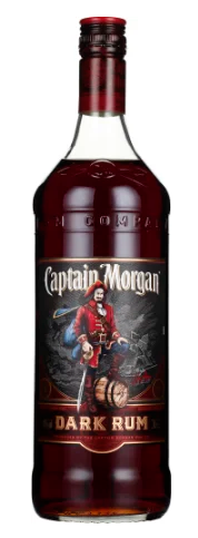Captain Morgan Dark Rum | 1L at CaskCartel.com