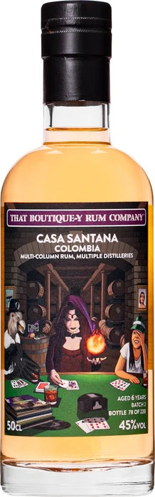 That Boutique y Rum Company Colombia Casa Santana 6 Year Old Batch #4 for Premium Spirits | 500ML at CaskCartel.com