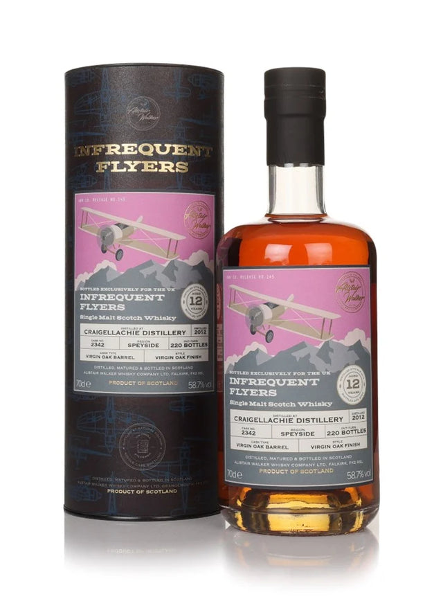 Craigellachie 12 Year Old 2012 Cask #2342 Infrequent Flyers Single Malt Scotch Whisky | 700ML at CaskCartel.com