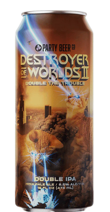 Party Beer Co. Destroyer of Worlds II Double the Trouble | (4)*473ML at CaskCartel.com