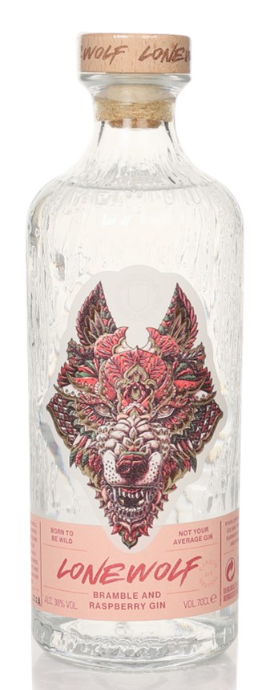 LoneWolf Bramble and Raspberry Gin | 700ML at CaskCartel.com