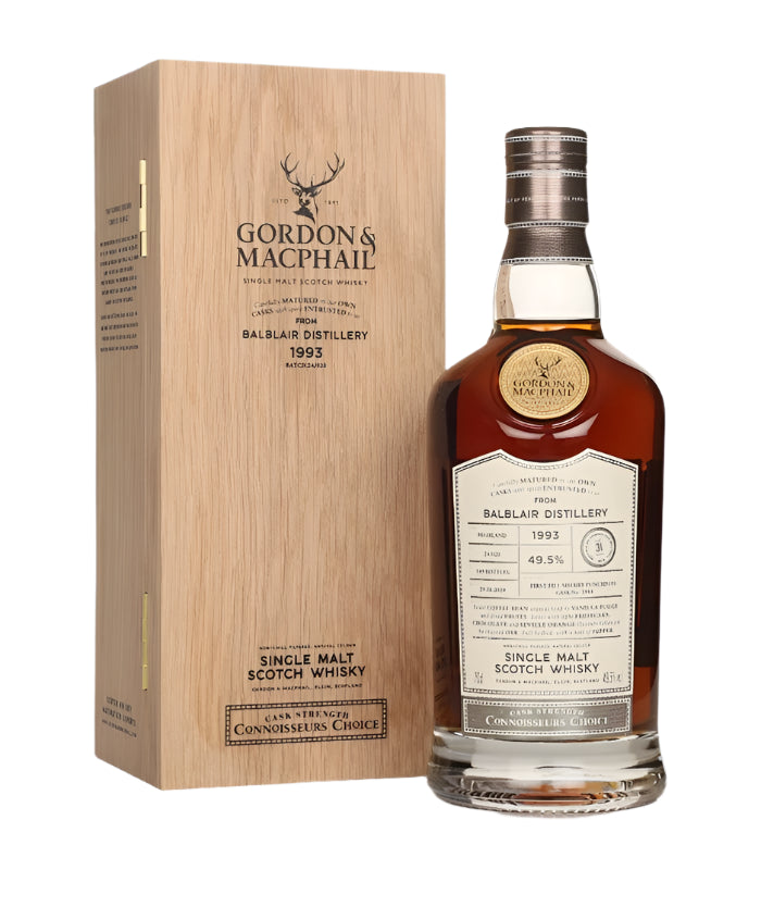 Balblair 31 Year Old 1993 Cask #1961 - Connoisseurs Choice (Gordon & MacPhail) Single Malt Scotch Whisky | 700ML at CaskCartel.com