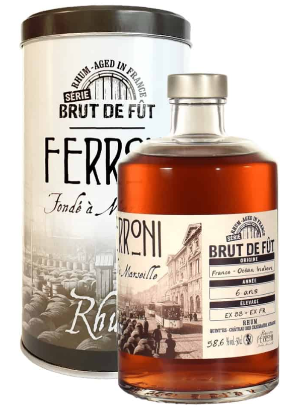 Maison Ferroni Brut De Fut France Ocean Indien 6 Year Old | 500ML at CaskCartel.com