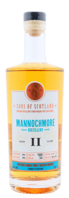 Mannochmore Stirling Distillery - Sons Of Scotland Single Oloroso Sherry Cask #4694 11 Year Old · 2014 Vintage Single Malt Scotch Whisky | 700ML at CaskCartel.com