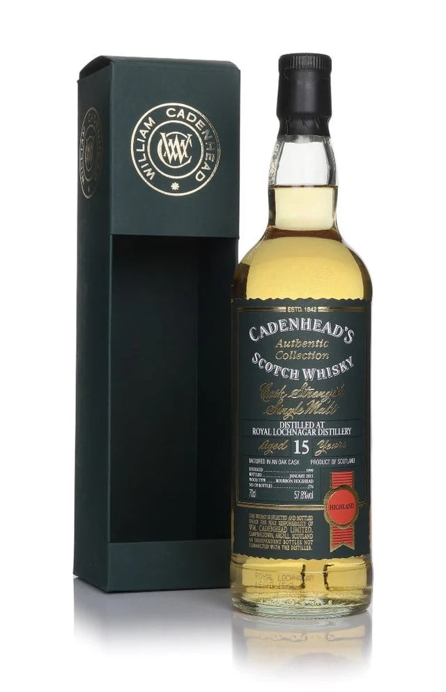Royal Lochnagar 15 Year Old 1999 - Cadenhead's Authentic Collection Single Malt Scotch Whisky | 700ML at CaskCartel.com