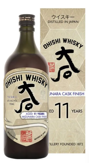 Ohishi 11 Year Old Mizunara Cask Finish Japanese Whisky at CaskCartel.com