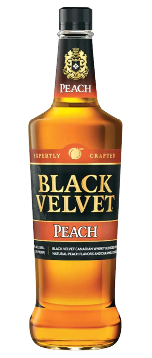 Black Velvet Peach Whisky at CaskCartel.com