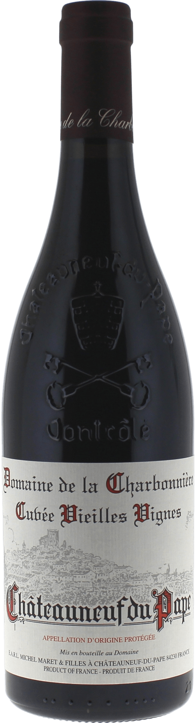 2016 | Domaine de la Charbonnière | Chateauneuf-du-Pape Cuvee Vieilles Vignes at CaskCartel.com