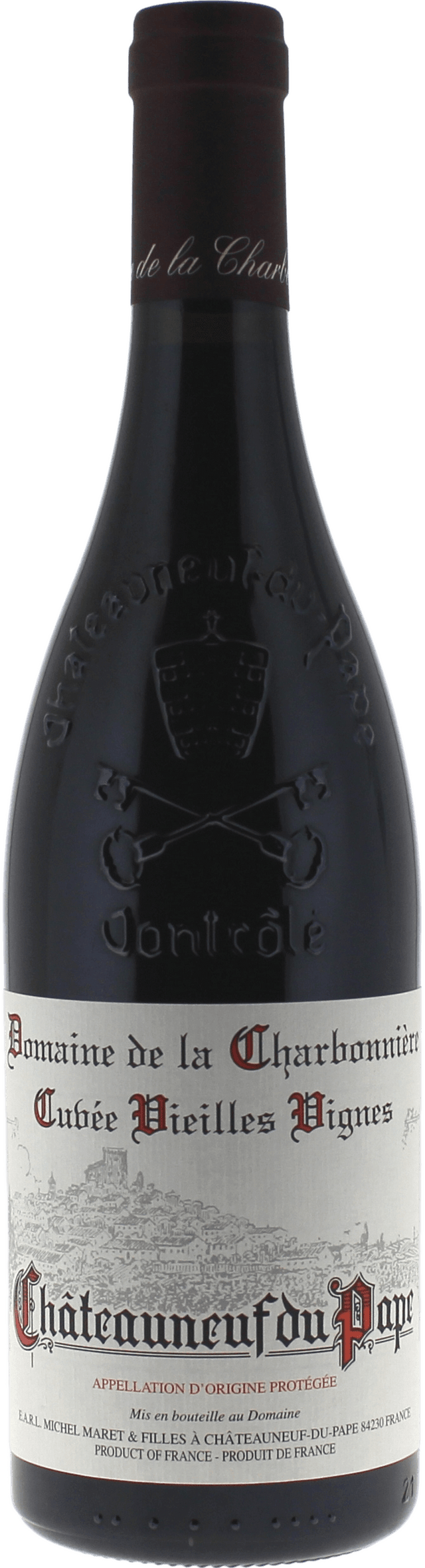 2016 | Domaine de la Charbonnière | Chateauneuf-du-Pape Cuvee Vieilles Vignes at CaskCartel.com