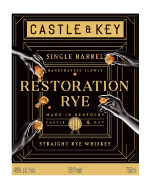 Castle & Key Restoration Single Barrel 2024 Release Straight Rye Whiskey at CaskCartel.com