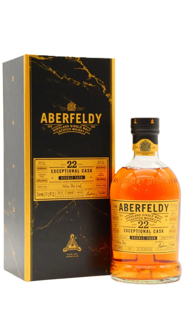 Aberfeldy Exceptional Single White Port Cask #500002 Whisky 22 Year Old Single Malt Scotch Whisky | 700ML at CaskCartel.com