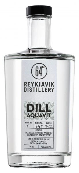64 Reykjavik Distillery Dill Aquavit | 700ML at CaskCartel.com