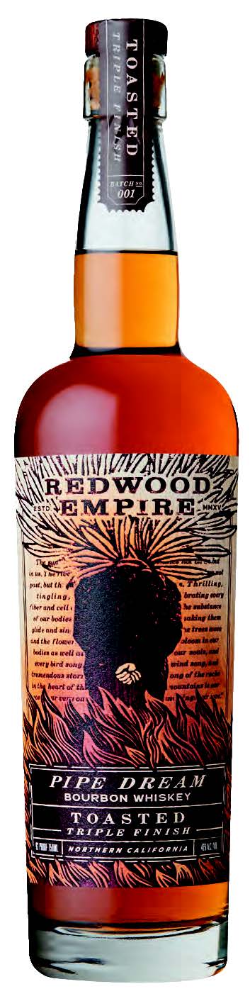 Redwood Empire Pipe Dream Toasted Triple Finish Sonoma County Bourbon Whiskey at CaskCartel.com