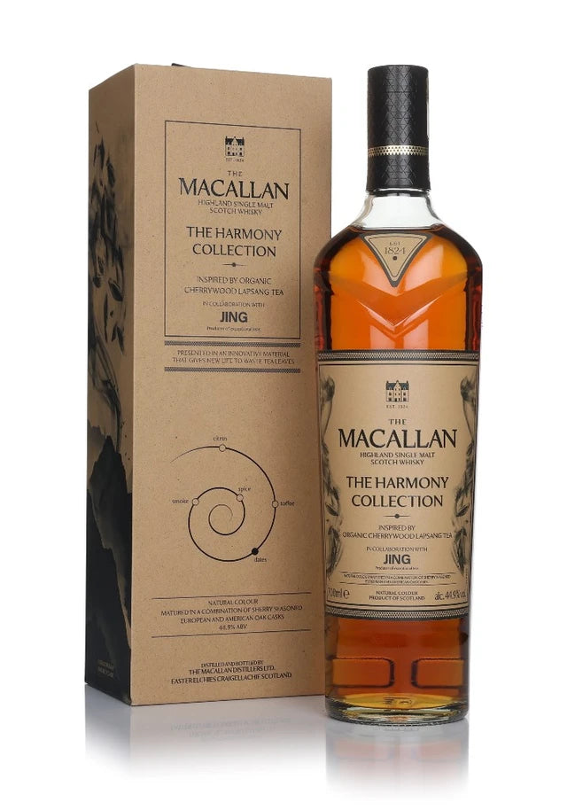 The Macallan Harmony Collection Inspired By Cherrywood Lapsang Tea Single Malt Scotch Whisky | 700ML at CaskCartel.com