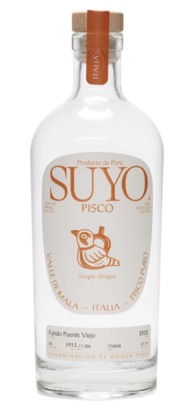 Suyo Pisco Single Origin No. 2 Italia Pisco Puro Brandy at CaskCartel.com