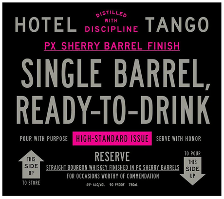 Hotel Tango Single Barrel Reserve Finished in PX Sherry Cask Straight Bourbon Whiskey at CaskCartel.com