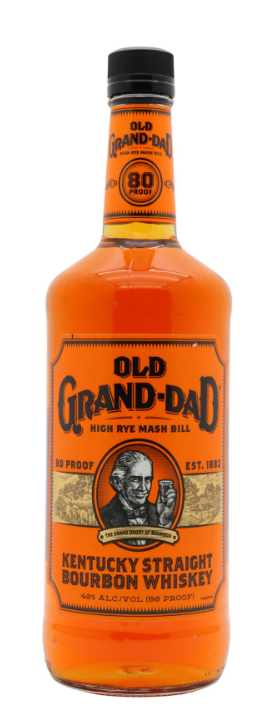 Old Grand-Dad 80 Proof Kentucky Straight Bourbon Whiskey | 1L at CaskCartel.com