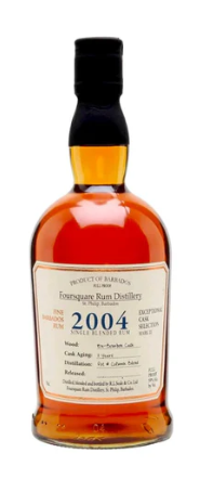 Foursquare 2004 Single Blended Rum at CaskCartel.com