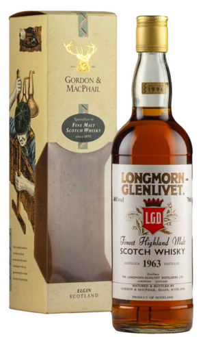 Longmorn-Glenlivet 32 Year Old 1963 Gordon and MacPhail Bottled 1996 Single Malt Scotch Whisky | 700ML at CaskCartel.com