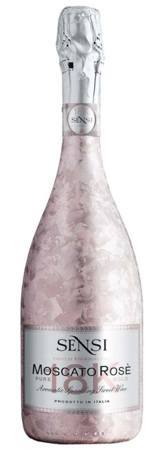 Sensi Vigne e Vini | 18K Pure Gold Moscato Rose Sparkling - NV at CaskCartel.com