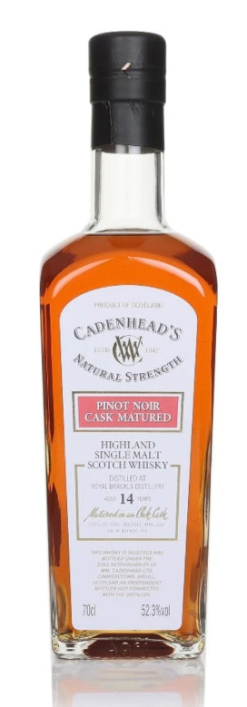 Royal Brackla 14 Year Old 2010 - Cadenhead's Natural Strength Single Malt Scotch Whisky | 700ML at CaskCartel.com