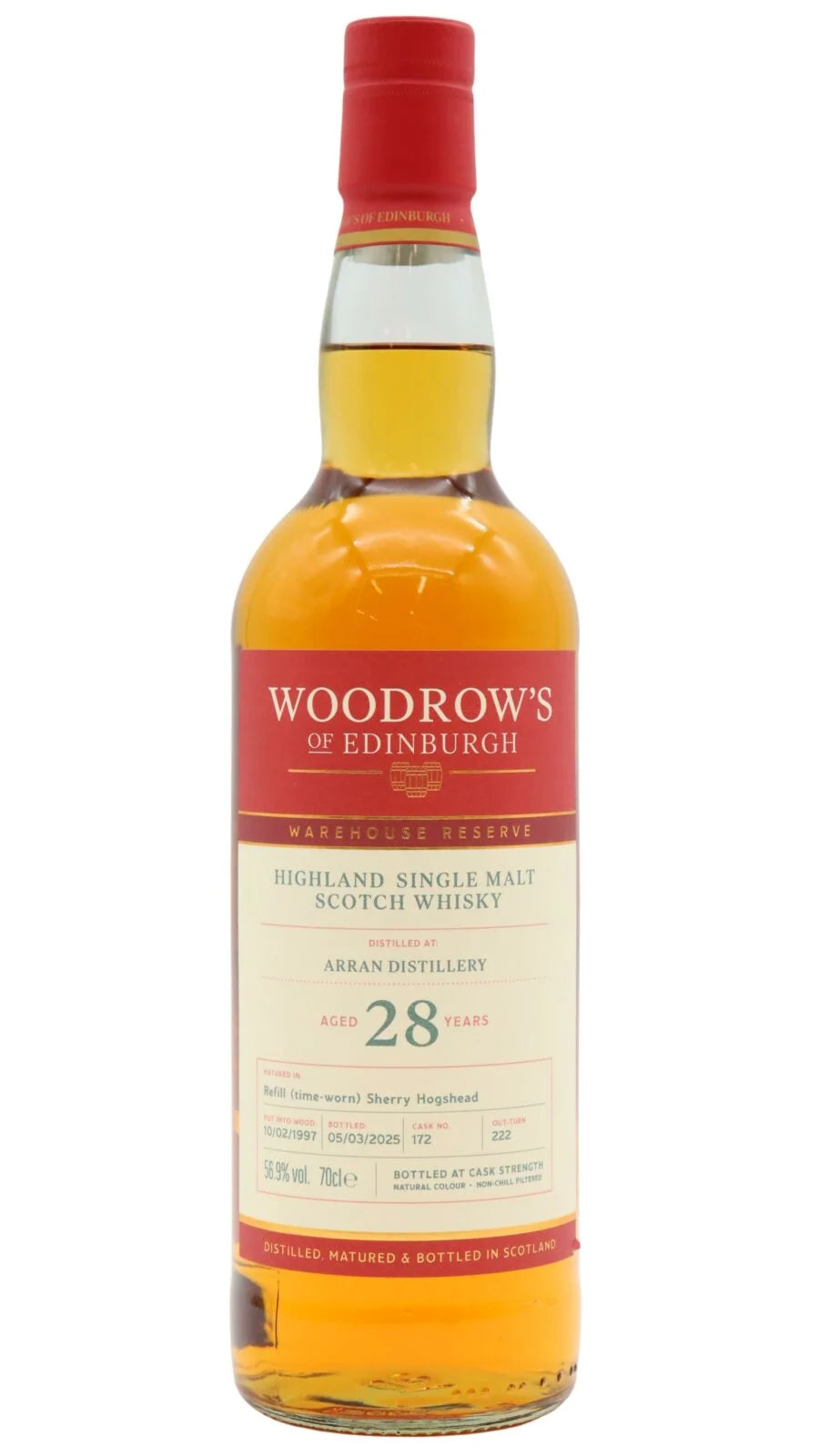 Arran Woodrow's Of Edinburgh - Single Cask #172 Single Malt Scotch Whisky | 700ML at CaskCartel.com