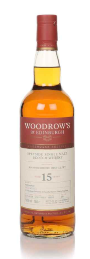 Mannochmore 15 Year Old 2008 (cask 15693) - Woodrow's of Edinburgh Single Malt Scotch Whisky | 700ML at CaskCartel.com