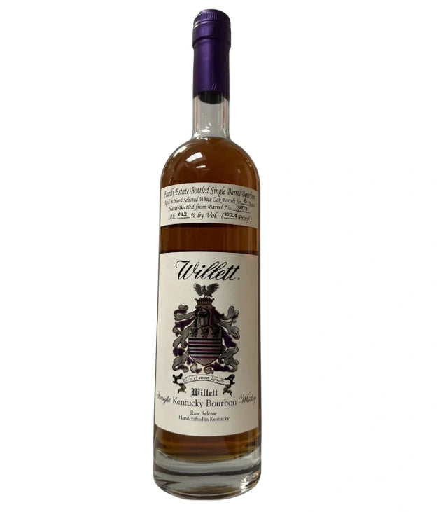 Willett Family Estate 6 Year Old Single Barrel #3072 Pac Edge CA Spring 22 #1 122.4 Proof Kentucky Straight Bourbon Whiskey at CaskCartel.com