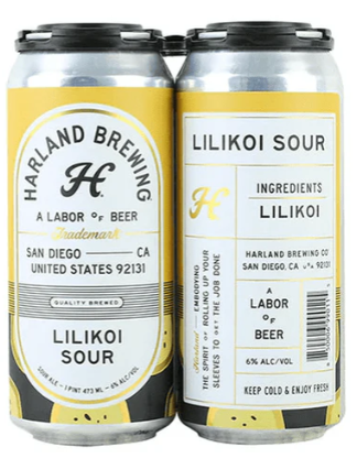 Harland Brewing Lilikoi Sour | (4)*473ML at CaskCartel.com