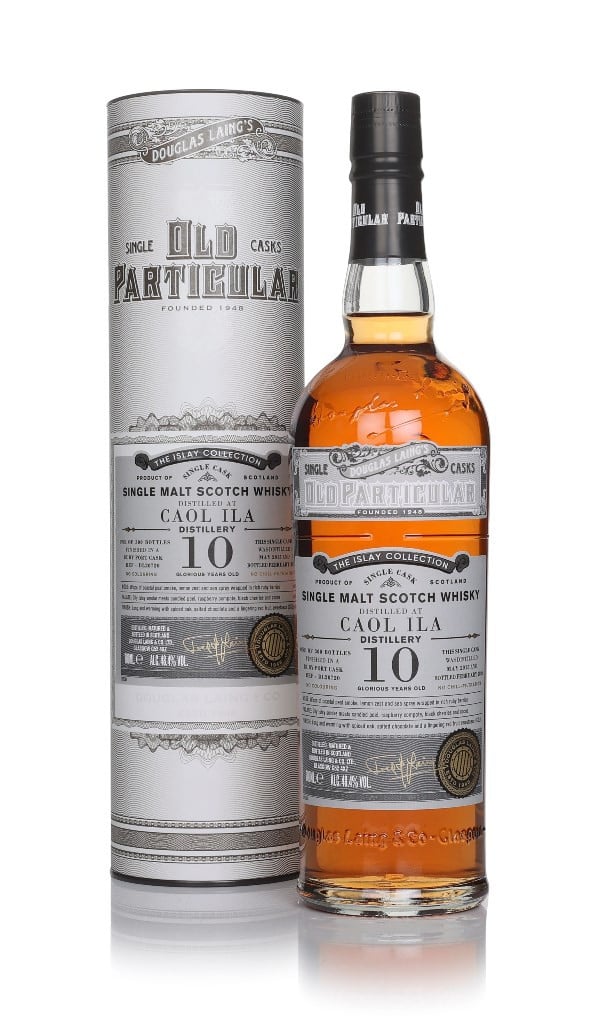 Caol Ila 10 Year Old 2015 Cask #20720 Ruby Port Finish - Old Particular (Douglas Laing) Single Malt Scotch Whisky | 700ML at CaskCartel.com