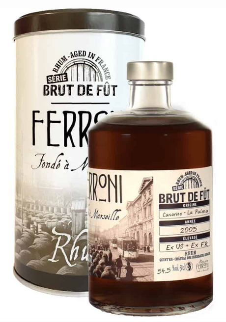 Maison Ferroni Brut De Fut France Ocean Indien 6 Year Old | 500ML at CaskCartel.com