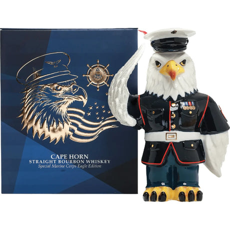 Cape Horn Special Marine Corps Eagle Edition Straight Bourbon Whiskey | 700ML at CaskCartel.com