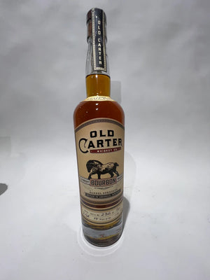 Old Carter Very Small Batch 2-GA Barrel strength Straight Bourbon 116 Proof Bottle 236 of 701 at CaskCartel.com