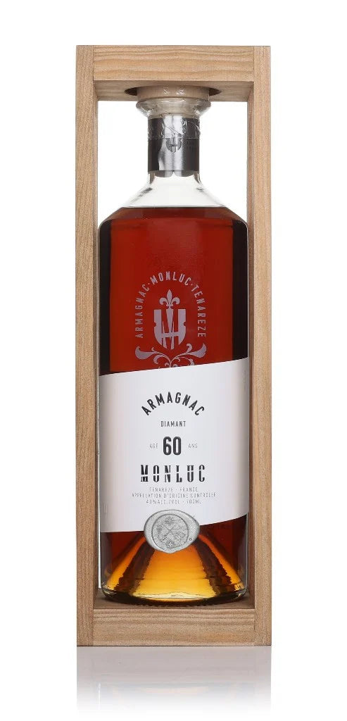 Monluc Diamond Anniversary 60 Year Old Armagnac | 700ML at CaskCartel.com