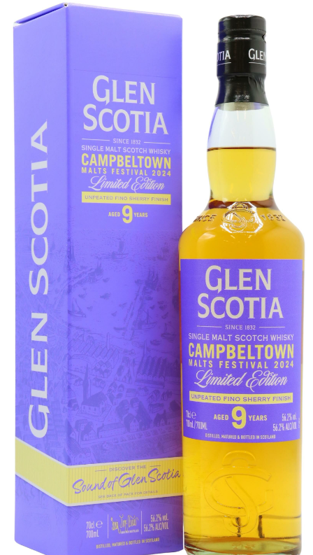 Glen Scotia Campbeltown Malts Festival 2024 9 Year Old Single Malt Scotch Whisky | 700ML at CaskCartel.com