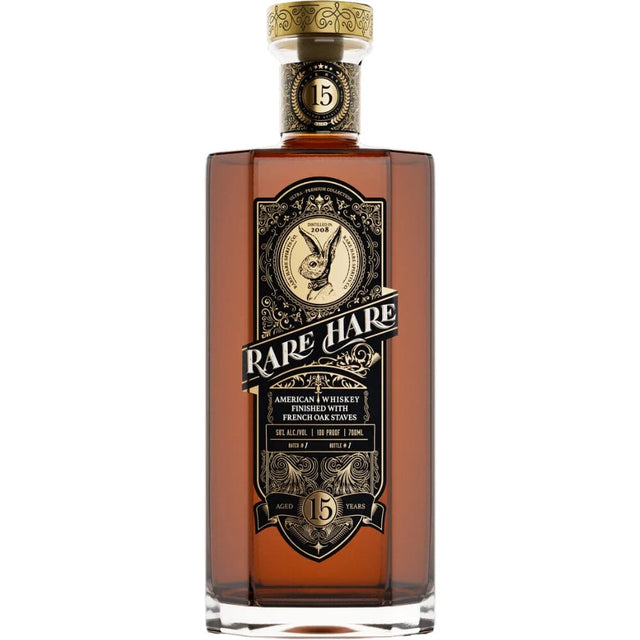 Rare Hare 15 Year Old French Oak Stave Finish American Whisky at CaskCartel.com