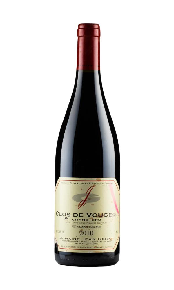 2010 | Domaine Jean Grivot | Clos de Vougeot at CaskCartel.com