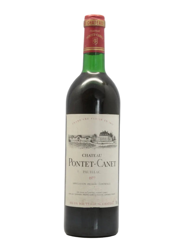 1977 | Chateau Pontet-Canet | Pauillac at CaskCartel.com