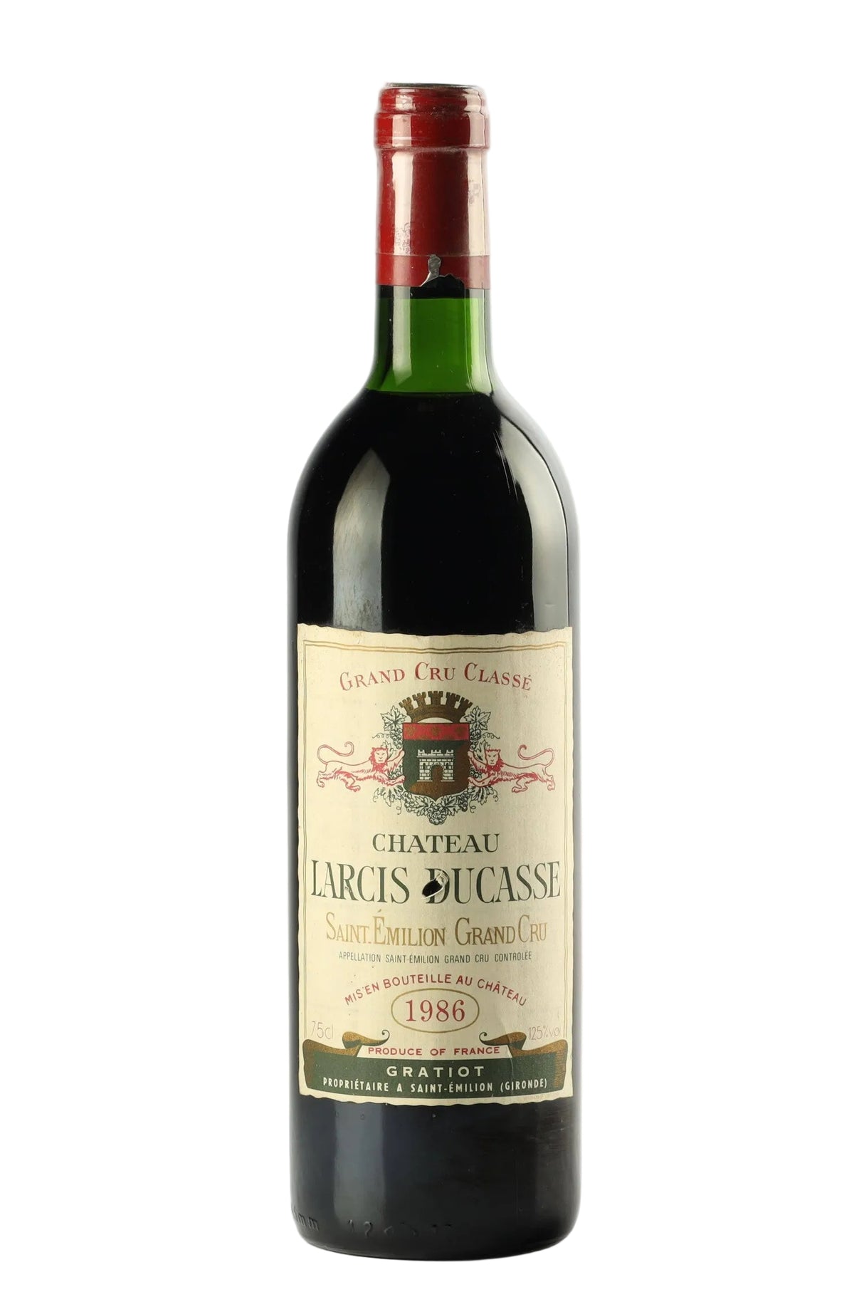 1986 | Chateau Larcis Ducasse | Saint-Emilion Grand Cru at CaskCartel.com