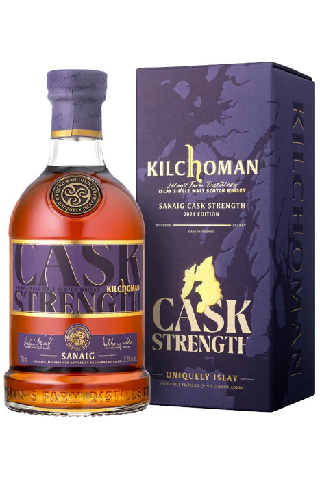 Kilchoman Sanaig Cask Strength Single Malt Scotch Whisky | 700ML at CaskCartel.com