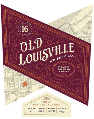 Old Louisville Whiskey Co. 16 Year Old Straight American Whiskey at CaskCartel.com