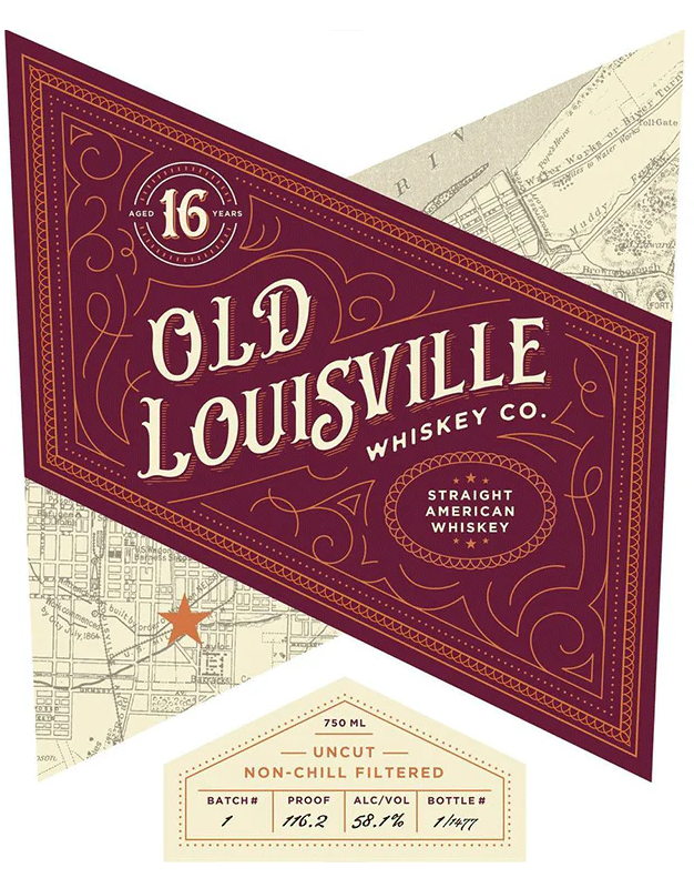 Old Louisville Whiskey Co. 16 Year Old Straight American Whiskey