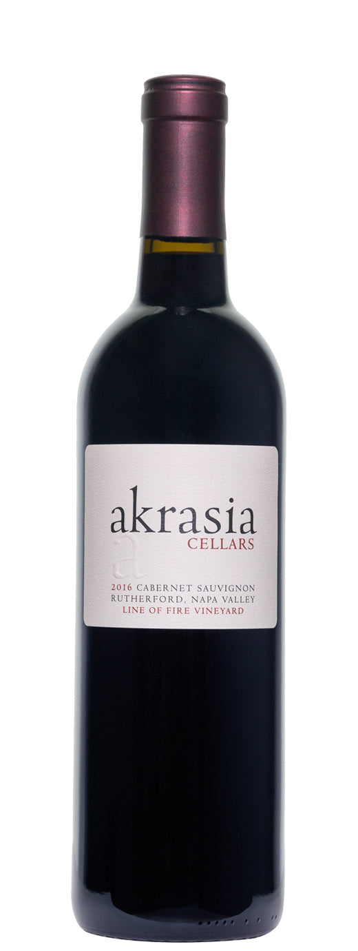 2016 | Akrasia Cellars | Line of Fire Vineyard Cabernet Sauvignon at CaskCartel.com