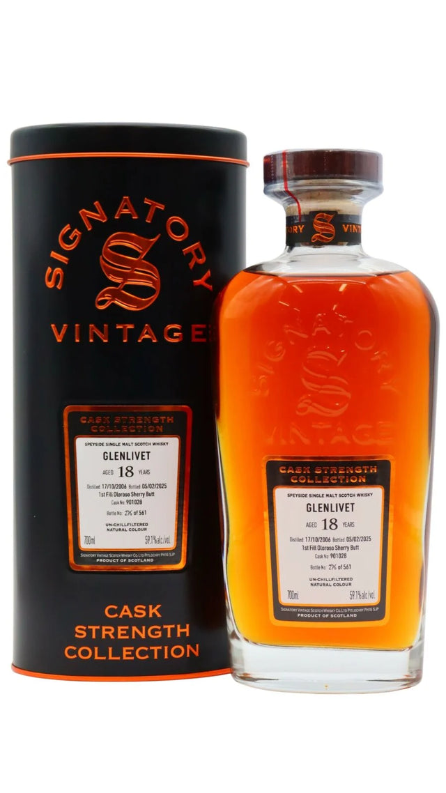 Glenlivet Signatory Vintage Single Cask #901028 Single Malt Scotch Whisky | 700ML at CaskCartel.com