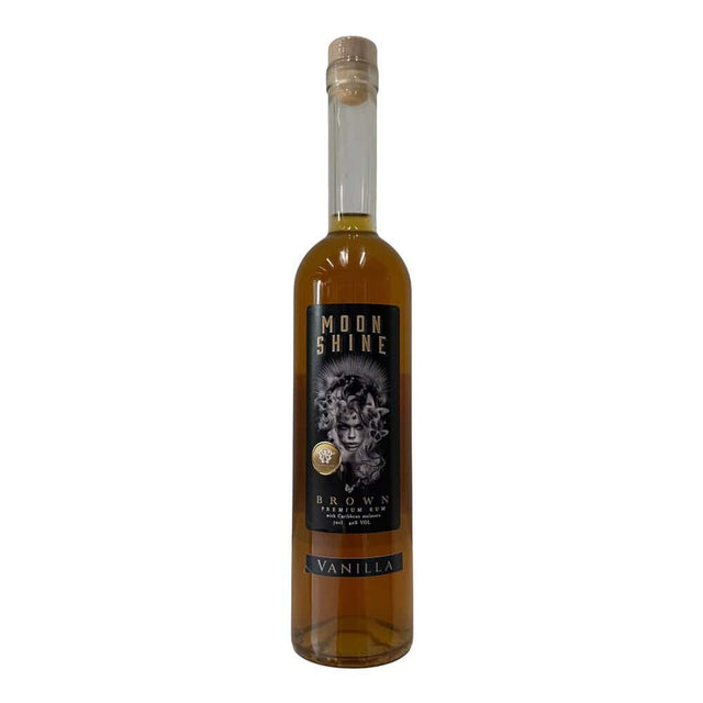 Moonshine Brown Premium Vanilla Infused Rum | 700ML at CaskCartel.com