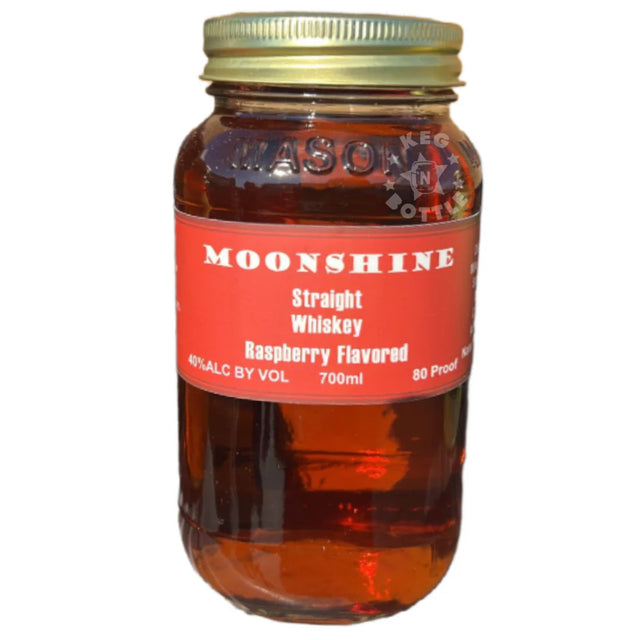 Moonshine Straight Whiskey Raspberry Flavored | 700ML at CaskCartel.com