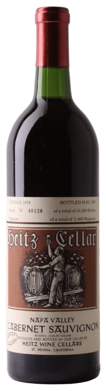 1978 | Heitz Cellar | Martha's Vineyard Cabernet Sauvignon at CaskCartel.com